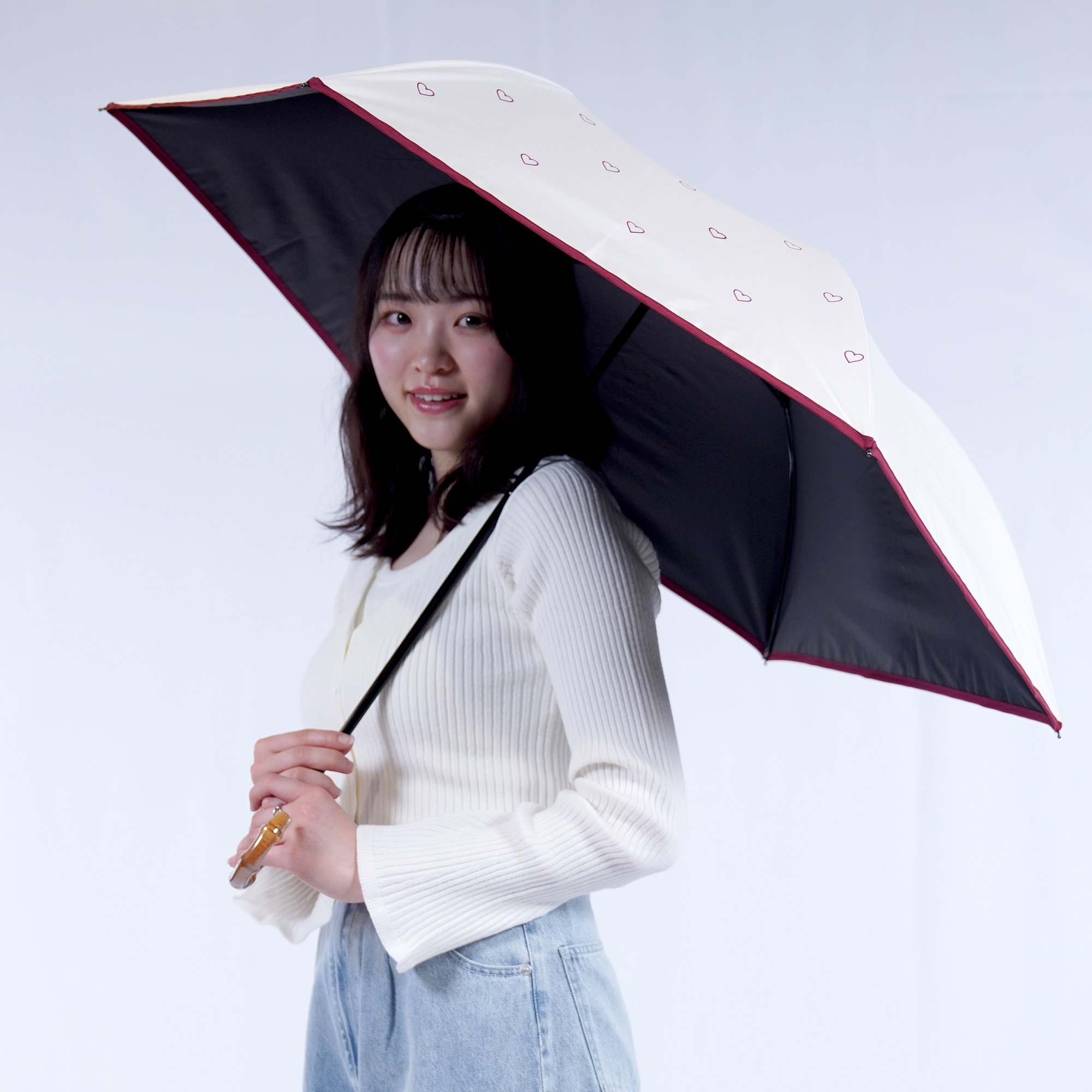 m_r tokyo(マール トウキョウ)晴雨兼用傘（折りたたみ）